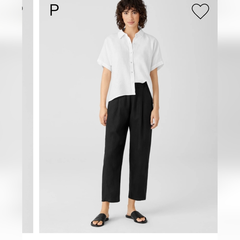 Eileen Fisher Organic black  pants